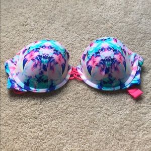 VS push up bandeau bikini top